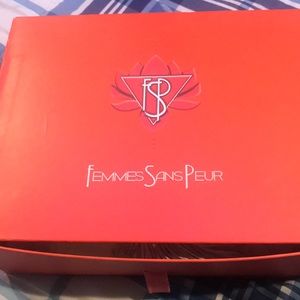 Femmes Sans Peur  2017 Astra embossed booties